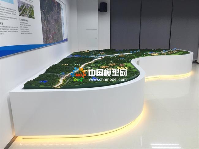 高速公路立體改擴(kuò)建沙盤模型